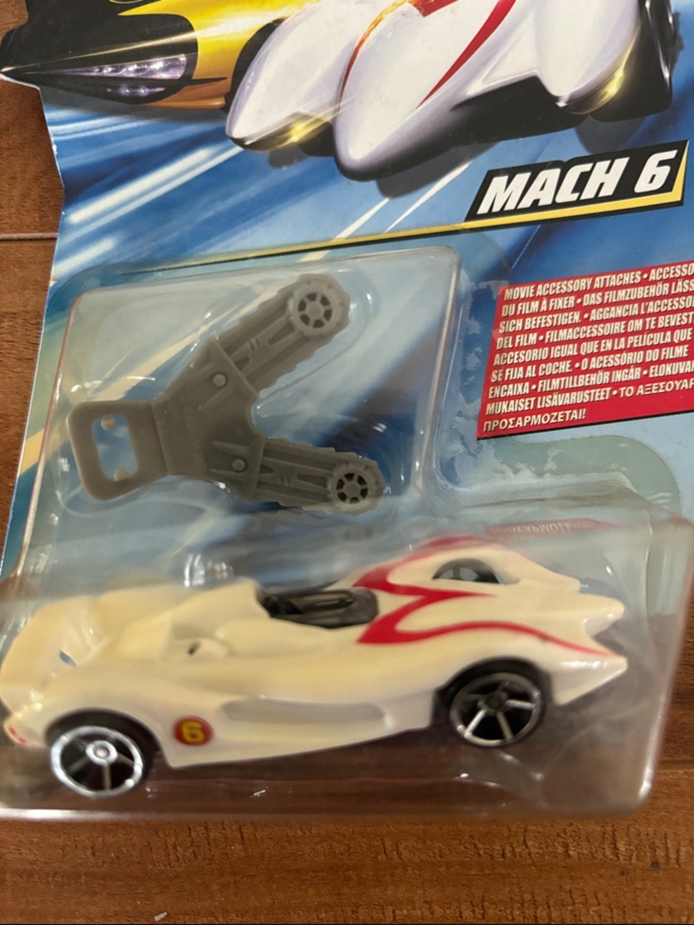 NWT Hot Wheels Speed Racer Mach 6 - Picture 3 of 7